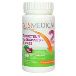 Xls Medical Reducteur De Graisses + Sucres Cpr B/120