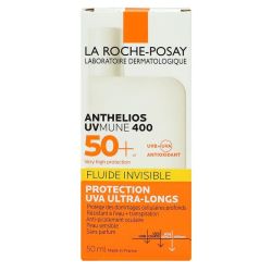 Anthelios Uvmune 400 La Roche Posay Spf50+ Fluide Sans Parfum Fl/50Ml