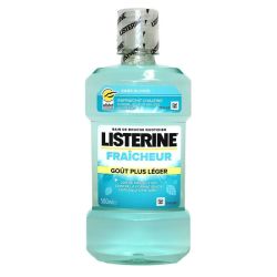 Listerine Fraicheur Bain Bouche Gout Plus Leger Fl/500Ml