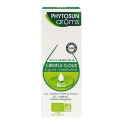 Phytosun Aroms Huile Essentielle Bio Girofle Clous Fl/10Ml
