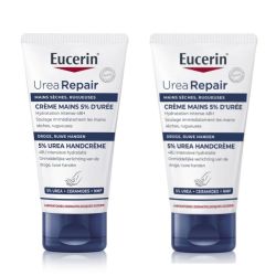 Eucerin UreaRepair Plus Crème Mains 5% Urée 2 x 75ml