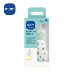 Mam Biberon Tetine Debit 1 Bleu 170Ml