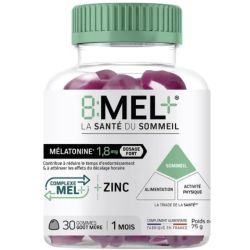 8 Mel+ Gomme à mâcher 1,8 Mg  B/30