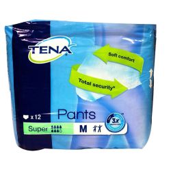 Tena Pants Proskin Super Slip Absorbant M Sac/12