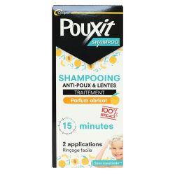 Pouxit Shampoo Shampooing Abricot Antipoux Et Lentes Fl/200Ml