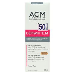 Depiwhite.m Spf50+ Cr Protectrice Teintee T/40Ml