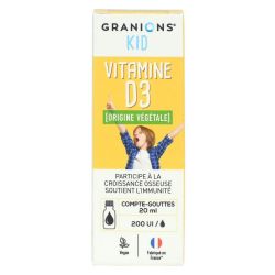 Granions Kid Vitamine D3 S Buv Fl Cpte-Gttes/20Ml