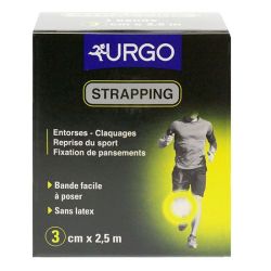 Urgostrapping Sparadrap 3Cmx2,5M