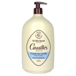 Cavailles Gel Nuage De Coton Bain Douche Fl Pompe/1L