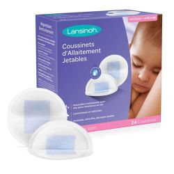 Lansinoh Coussinet Jetable D'allaitement Paq/24