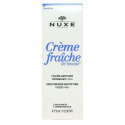Nuxe Creme Fraiche Fluide Matifiant Peau Normale Et Mixte T/50Ml