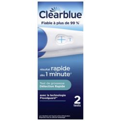 Clearblue Plus Test de Grossesse Stylo x2