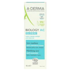 Biology Ac Global Aderma Cr Soin Matifiant Anti-Imperfections T/40Ml