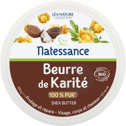 Natessance Karite Bio Beurre De Karite Bio Et Equitable Pot/100G