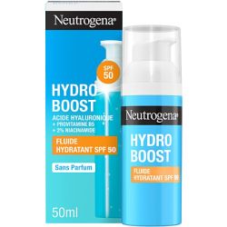 Neutrogena Hydro Boost Spf50 Gel Creme Hydratant Fl Pompe/50Ml
