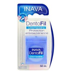 Dento-Fil Fil Dentaire Chlorhexidine 50M