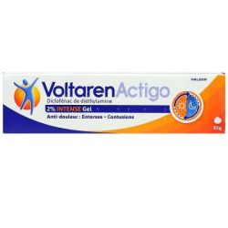 Voltarenactigo Intense 2 % Gel T/30G