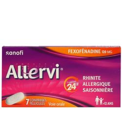 Allervi 120 Mg Cpr Pell Plq/7