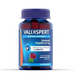 Valdispert Sommeil Rapide 1,9 Mg Gomme Pot/30