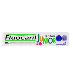 Fluocaril Junior Dentifrice Bubble Gum 6-12Ans T/75Ml