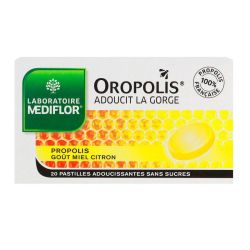 Vicks Oropolis Past A Sucer Miel Citron B/20