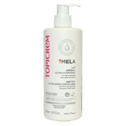 Topicrem Mela Lait Unifiant Ultra-Hydratant Fl Pompe/500Ml