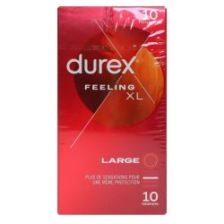 Durex Feeling Xl Preservatif Lubrifie B/10