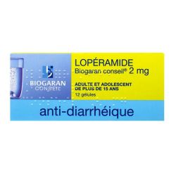 Loperamide Biogaran Conseil 2 Mg Gel Plq/12