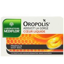 Vicks Oropolis Past A Sucer Coeur Liquide Miel B/16