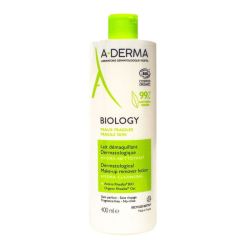 Aderma Biology Lait Demaquillant Dermatologique Hydra-Nettoyant Fl/400Ml
