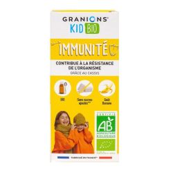 Granions Kid Bio Immunite S Buv Banane Fl/125Ml