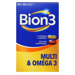 Bion 3 Multi & Omega 3 Cpr + Caps B/30X2