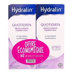 Hydralin Quotidien Gel Lavant Usage Intime 2Fl/400Ml