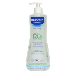 Mustela Bebe Enfant Eau Nettoyante Sans Rincage Avocat Bio Fl Pompe/750Ml