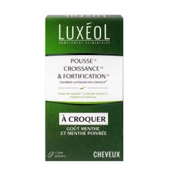 Luxeol Pousse Croissance & Fortification A Croquer Cpr B/30