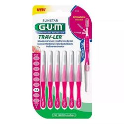 Gum Travler Brossette Inter-Dentaire De Voyage 1,4Mm B/6