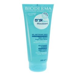 Bioderma Abcderm Moussant Gel Doux Nettoyant Bebe T/200Ml