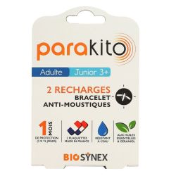 Parakito Recharge Adulte Et Junior + 3 Ans B/2