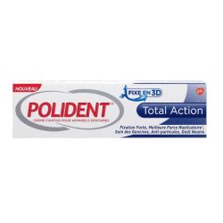 Polident Total Action Cr Adhesive Appareil Dentaire T/40G