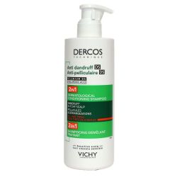 Dercos Ds Shampooing Antipelliculaire 2 En 1 Fl Pompe/390Ml