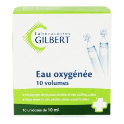 Eau Oxygenee Gilbert 10 Vol S Appl Cut En Recipient Unidose 10Unid/10Ml