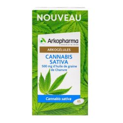 Arkogelules Cannabis Sativa Caps Fl/45