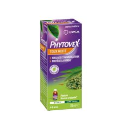 Phytovex Sans Sucre Sirop Toux Mixte Fl/120Ml