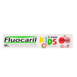 Fluocaril Kids Dentifrice Fraise 3-6Ans T/50Ml