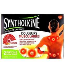 Syntholkiné Patch Chauffant 8 Heures Douleurs Musculaires Grand Format B/2