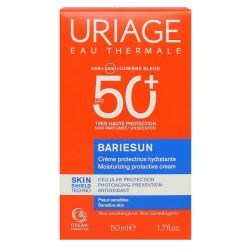 Uriage Bariesun Spf50+ Cr Protectrice Hydratante Non Parfumee T/50Ml