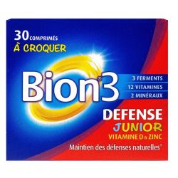 Bion 3 Defense Junior A Croquer Cpr A Croquer Framboise B/30