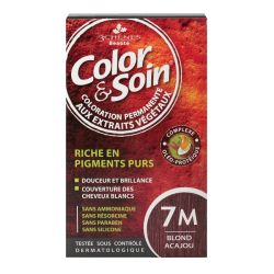 Color&Soin Kit Coloration Permanente 7M Blond Acajou
