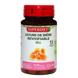 Superdiet Levure De Biere Revivifiable Bio Cpr B/45