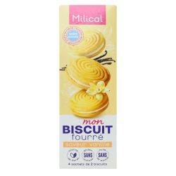 Milical Biscuit Fourre Vanille 4Sach/2
